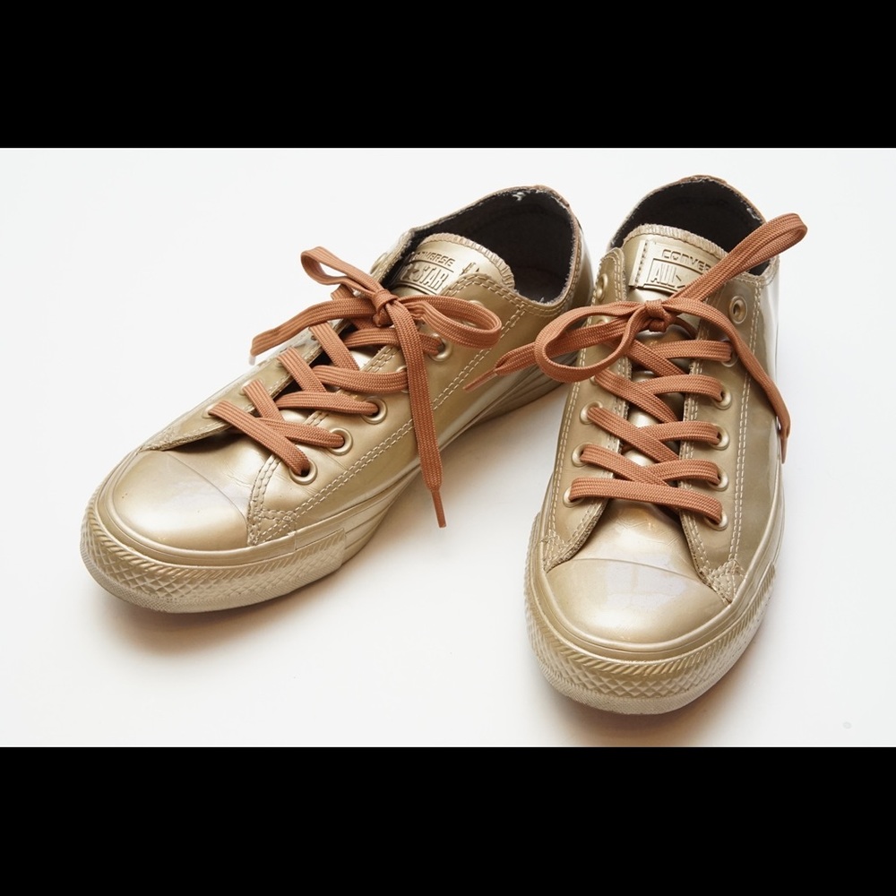Gold Dipped Converse All Star
